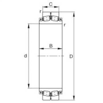 Spherical roller bearings - 231SM430-MA