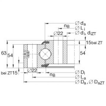 Four point contact bearings - VSU250855