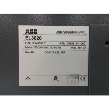 46-401// ABB EL3020 CONTROLLER [USED/FAST]
