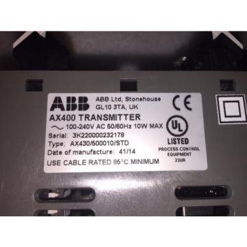 ABB AX400 Transmitter AX430/500010/SDT