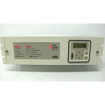 ABB DISTRIBUTION PROTECTION UNIT  DPU 2000R, MANUFACTURER REFURBISHED JUNE 2015