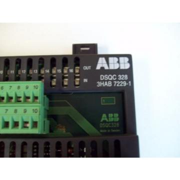 ABB DSQC 328 3HAB 7229-1 I/O SERVO REMOTE MODULE BOARD - USED - FREE SHIPPING