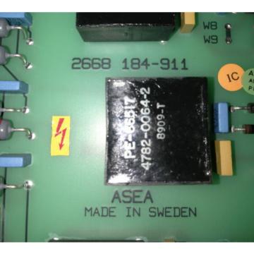 ABB / ASEA BROWN BOVERI CIRCUIT BOARD CARD YXU-167F YT204001-JC/1 2668-184-911