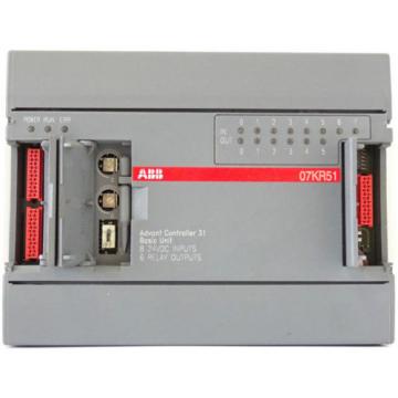 ABB 07KR51 Advant Controller 31 SPS-Steuerungsmodul 07KR51-U3.6 8 Input 6 output