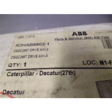 ABB 3HAB 8802-1/2B SERVO AMPLIFIER BOARD DSQC 266T *NEW IN BOX*