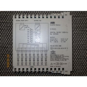 ABB S900 Digital IN/OUT DIO8 No:DX910S  NEU&amp;OVP