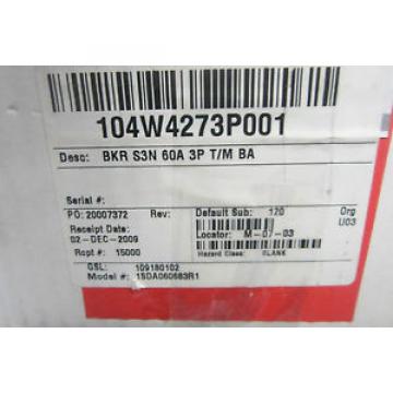 NEW ABB 1SDA060683R1   BREAKER BKR S3N 60A