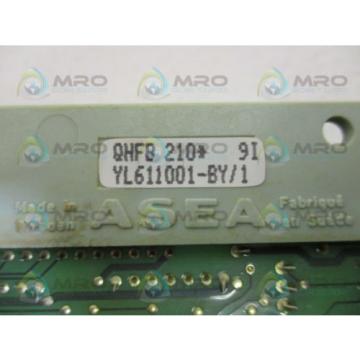 ABB QHFB210 YL611001-BY/1 CIRCUIT BOARD *USED*