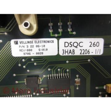 ABB DSQC 223 Digital I/O Board DSQC223 3HAB 2206-1/1 - Used