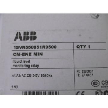 ABB Niveaurelais 1SVR550851R9500 Typ CM-ENE MIN Neu OVP