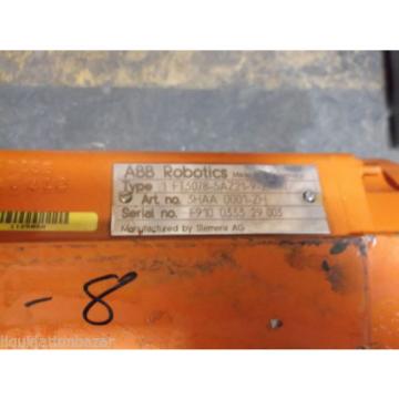 ABB Robotics Servo Motor, # 1 FT3078-5AZ21-9-Z-N