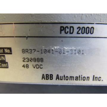 ABB PCD2000 , PT# 8R37-1041-01-3101, GOOD TAKEOUT! MAKE OFFER!