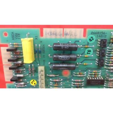 ASEA YXN 118, 4890024-ACM/1 FIELD BLOCK BOARD *ABB FACTORY REPAIRED* (3F6)