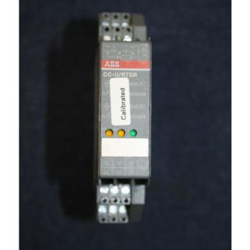 ABB 1SVR040013R2701 CC-U/RTDR Universal RTD Temperature Signal Relay Converter
