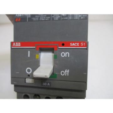 ABB SACE S1 CIRCUIT BREAKER 50A *NEW OUT OF A  BOX*