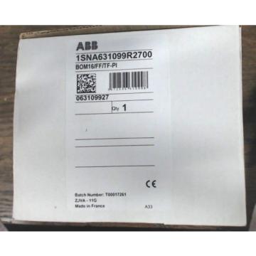 NIB ABB 1SNA631099R2700 PLC Connection Interface BOM16/FF/TF-PI -60 day warranty