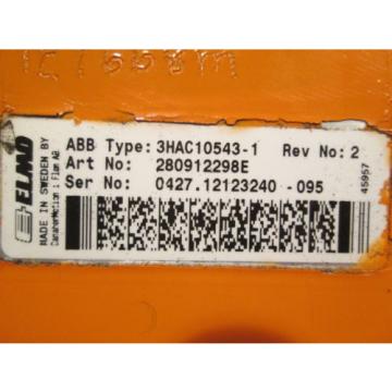 ABB ROBOTICS SERVO MOTOR 3HAC10543-1 REV 2_280912298E_ Encoder TS2640N141E172