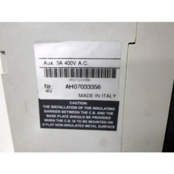 ABB SACE S4 CIRCUIT BREAKER 250 AMP