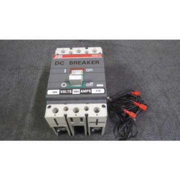 ABB DC CIRCUIT BREAKER S3B 175 AMP // 240 VAC 500 VDC // 2 POLE WITH AUX &amp; ALARM