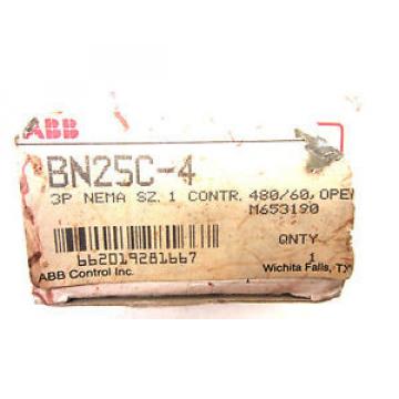 NEW ABB BN25C-4 CONTACTOR BN25C4
