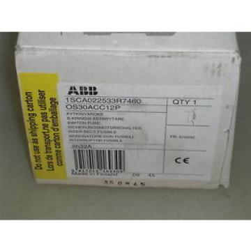 ABB OS30ACC12P *NEW*