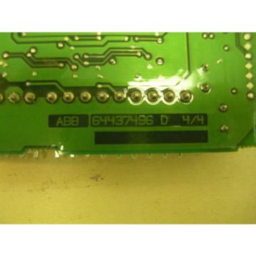 ABB Board OITF-01C , 64437496D 1/4