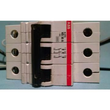 ABB S273-KS30 A  30Amp Circuit Breaker