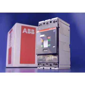 New ABB 250A 3-Pole Circuit Breaker w/ Front Terminals P/N: SACE Tmax T4N 250