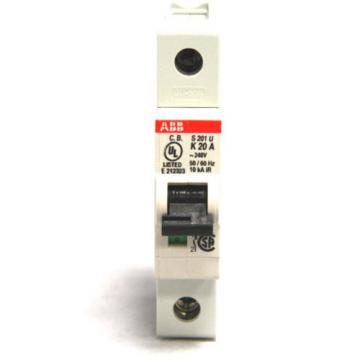 ABB S201U-K20 Circuit Breaker 20A 1P 240V BCPD American Breaker MCB 20 Amp