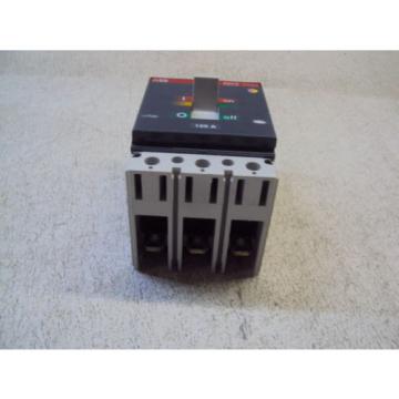 ABB SACE TMAX TS3N-150 CIRCUIT BREAKER 125A  NEW