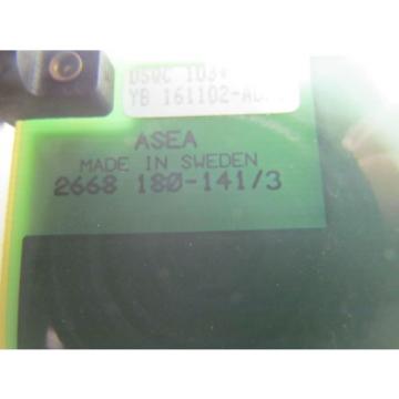 ABB ASEA 2668 180-141/3 Circuit Board Card DSQC 103 YB 161102-AD/1