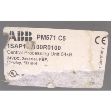 ABB   1SAP130100R0100   PM571 C5  MICRO CPU 64KB   60 Day Warranty!