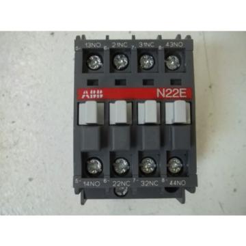 ABB N22E CONTACTOR RELAY 110-120V *NEW IN BOX*