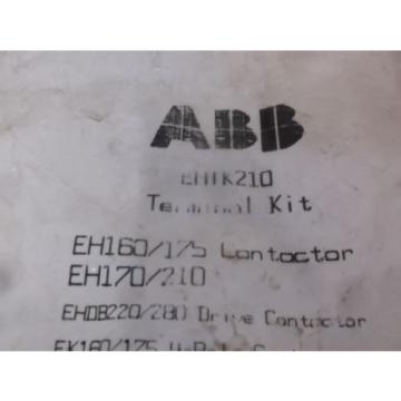 ABB EHTK210 TERMINAL KIT *FACTORY BAG*