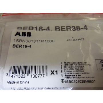 ABB BER16-4 CONNECTION *NEW IN FACTORY BAG*
