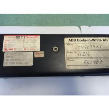 USED ABB 3043099X1,PE 1937/23B U,11009-023, NC 9415 019 37232  POWER SUPPLY  CH