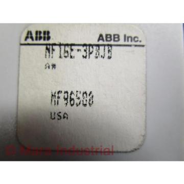 ABB NF16E-3PBJB NLA BLK HDL - New No Box