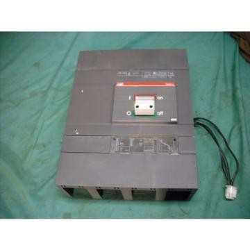 ABB SACE S6  4 POLE 800 AMP 600V BREAKER WITH SHUNT