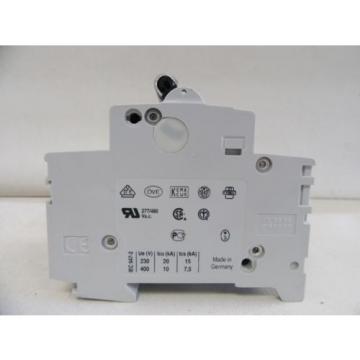 ABB S 203-D6 3-POLE CIRCUIT BREAKER ( GERMANY ) MARINE BOAT