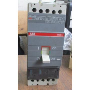 ABB S4N SACE PR211 100 AMP CIRCUIT BREAKER AB00630766