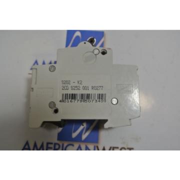 ABB S202K2A S202 K2A - Miniature Circuit Breaker - USED