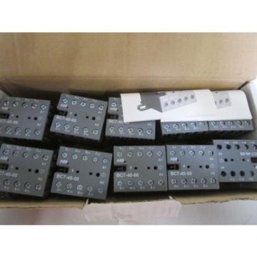 LOT OF 10 ABB 48V DC CONTACTOR BC7-40-00 *NEW IN BOX*