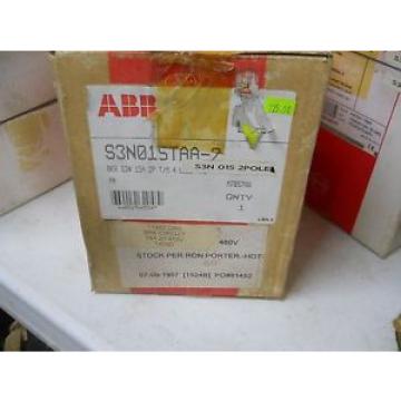 NIB ABB SACE ISOMAX S3N 015  15Amp 2 Pole Circuit Breaker