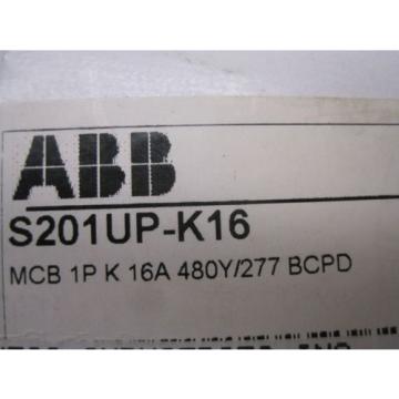 NEW ABB  S201UP-K16 CIRCUIT BREAKER S201UPK16