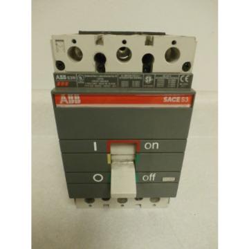 ABB S3N SACE S3 Circuit Breaker 122160049-001 2-Pole 150A