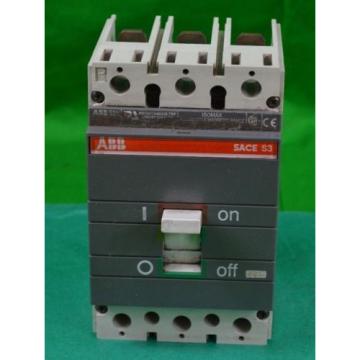 ABB SACE S3N, 3 Pole, Aux. 3A, 400Vac Breaker - P/N S3N010MW - SKU 960