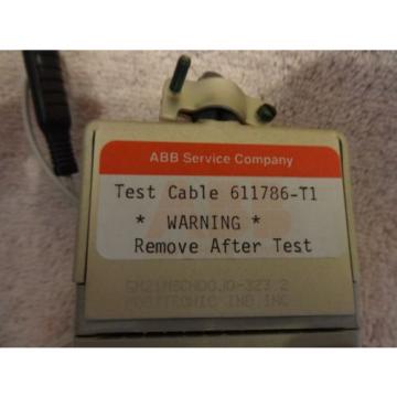 New ABB 611786-T1 Ground Defeat Test Cable - LSS Trip Device