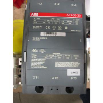 ABB AF460-30 700 Amp Contactor- NEW