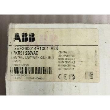 ABB CPU MODULE 8INPUT 6RELAY OUT 230VAC, 1SBP260014R1001, Shipsameday #1211C