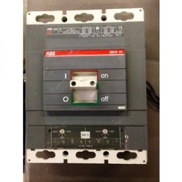 S6N ABB Circuit Breaker 600A 2 Pole with 24VAC/DC Shunt and Aux Switches